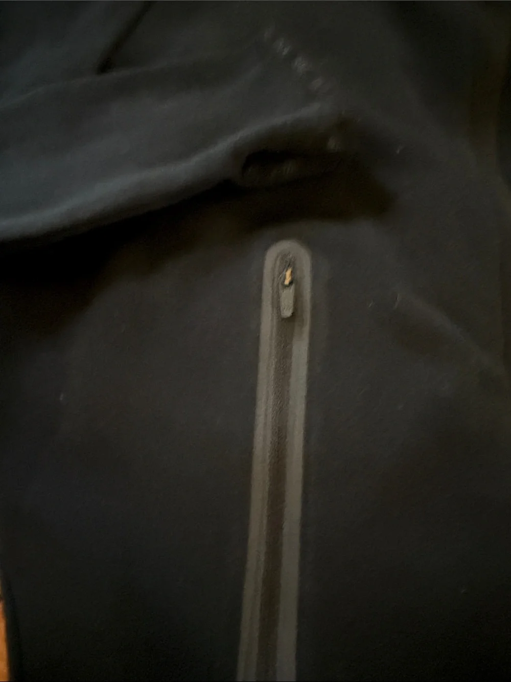 Nike Black Hooded Zip-Up Jacket